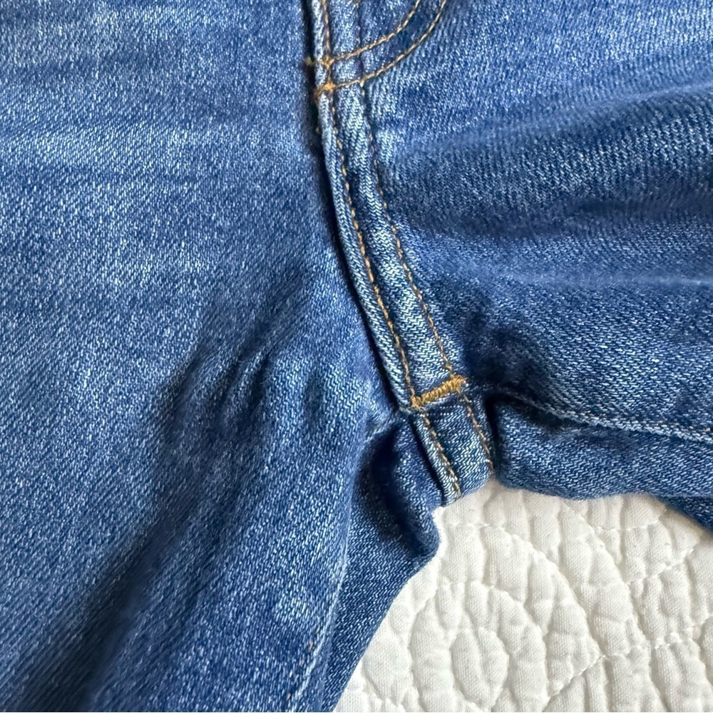 IRO High Rise Blue Distressed Jeans - Picture 9 of 10